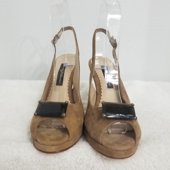 Beverly Feldman suede heels - Picture 2 of 8